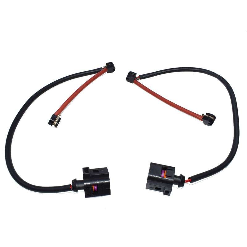 2pcs Front Pair Brake Pad Wear Sensors Indicators For VW Audi Porsche 7L0907637