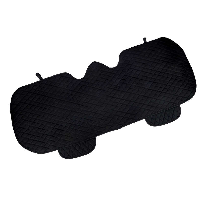 1x Universal Black Non-Slip Car Front Rear Seat Cover Protector Cushion Pad New