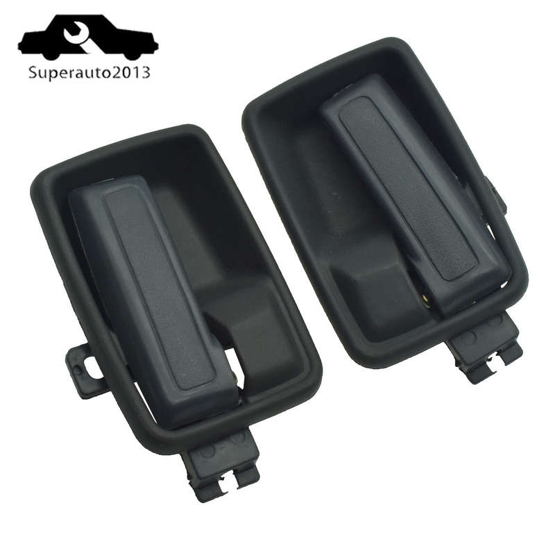 Pair Front Left & Right Interior Door Handle For 1988-95 Isuzu TFR KBZ KB Pickup