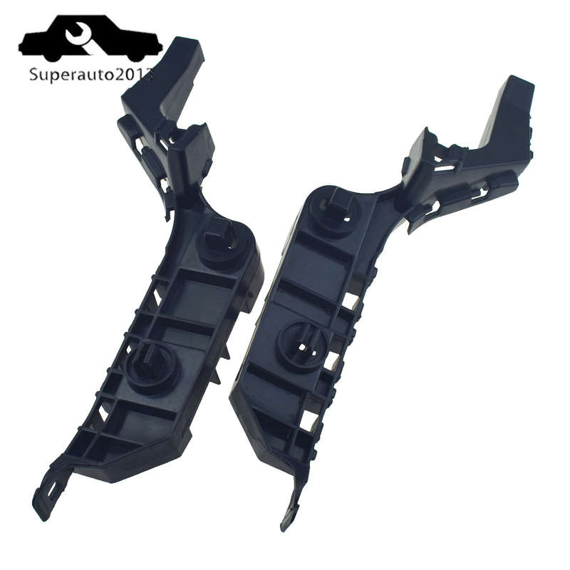 Pair Front Bumper Spacer Bracket Left Right For 2004-2008 Honda Accord Acura TSX