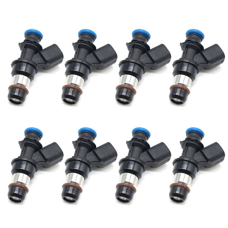 8Pcs Fuel Injectors 12580681 For BUICK CHEVROLET SILVERADO 1500 2500 GMC New