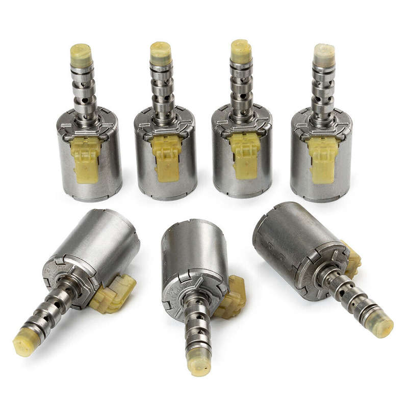 7X 5R110W 5R110-W Transmission Master Shift Solenoid Set For Ford 2003-UP
