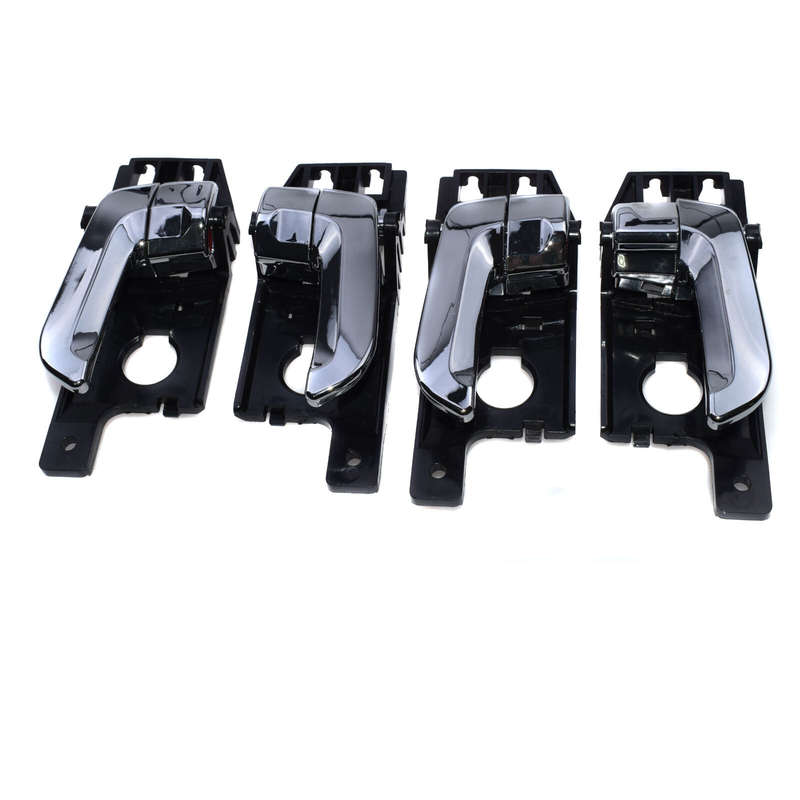 4PCS Left & Right Side Interior Door Handle Chrome For Kia Sportage 2005-10 New