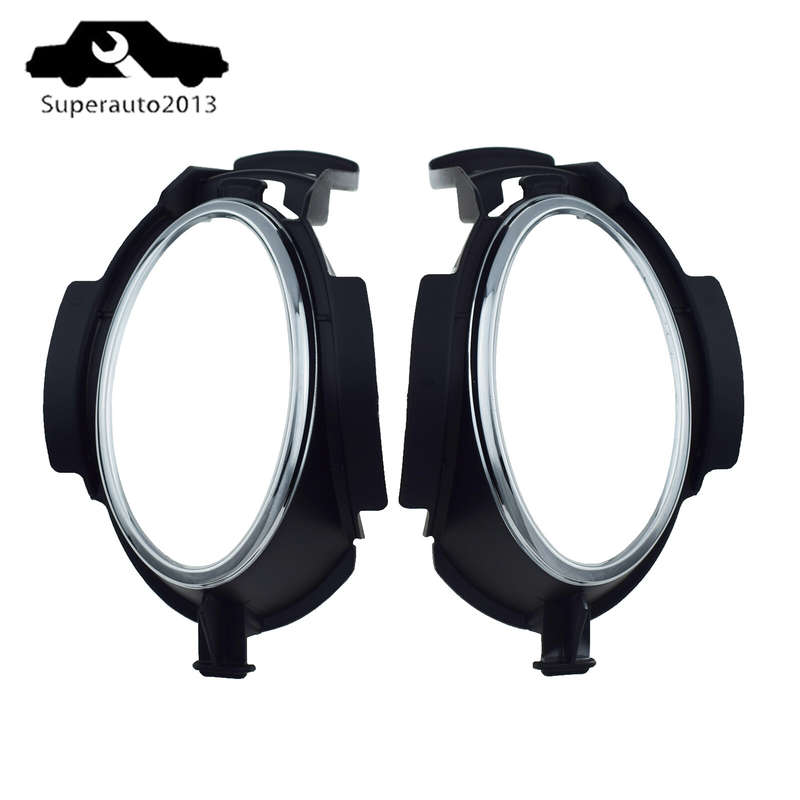 New Pair Left Right Fog Light Bezel Driving Lamp Trim For 2007-2009 Lexus ES350