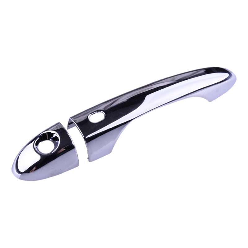 Chrome Exterior Door Handle Cover Trim Fit for Fiat 500X SUV 2016 to 2023