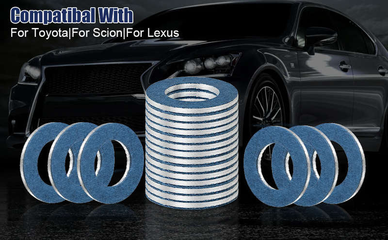 1000x Oil Drain Plug Gasket Crush Washer 9043012031 For LEXUS For TOYOTA 4RUNNER