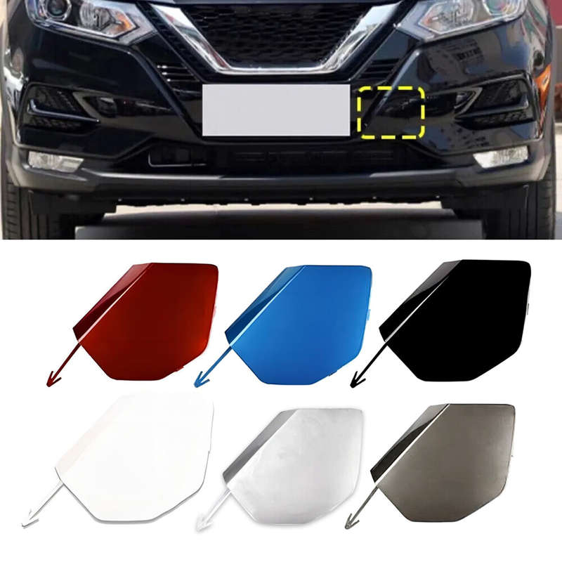 Silver Front Bumper Tow Eye Cap Cover Fit For Nissan Rogue Sport 2020-2023 New