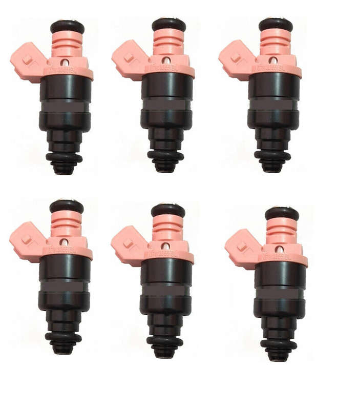 6Pcs Fuel Injector 078133551BL 07813351BA For Audi 2.7L V6 Turbo 2000-2005