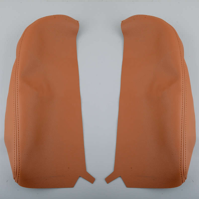 Interior Brown Center Console Lid Armrest Cover Skin Fit For Acura MDX 2009-2013