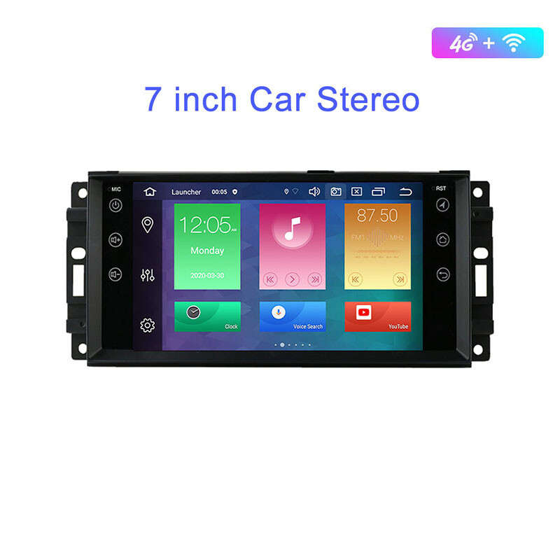 Carplay Car Stereo Radio GPS Navi WIFI FM For Dodge Ram Android 13.0 2009-2011
