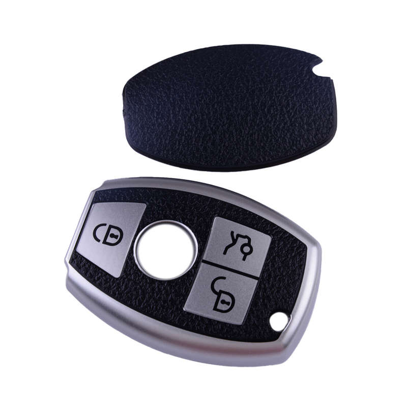 3-Button Remote Key Fob Cover Case Fit for Mercedes-Benz A B C E GLC GLA Class