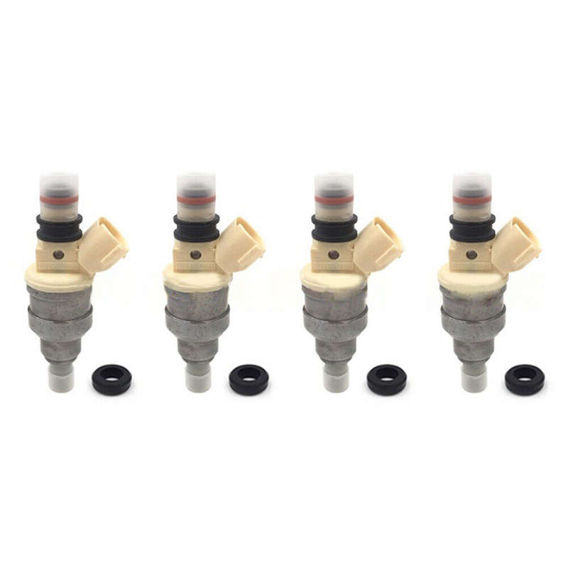 4PCS Fuel Injector INP-081 F2G8-13-250 For Mazda B2200 2.2L 1990-1993