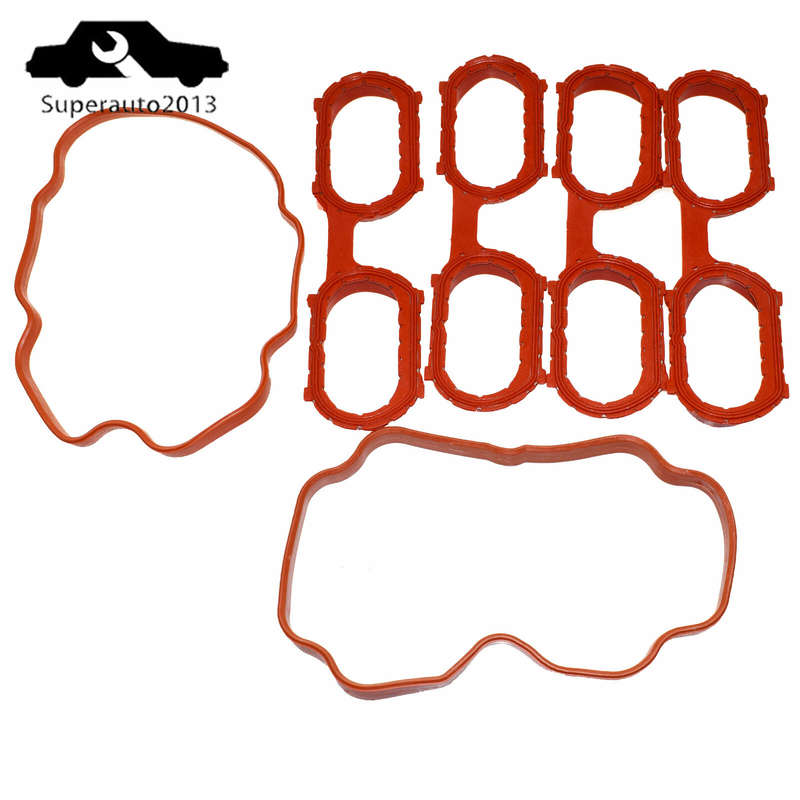 11611433328 6PCS Engine Intake Manifold Gaskets For BMW X5 Z8 740i 740iL 540i