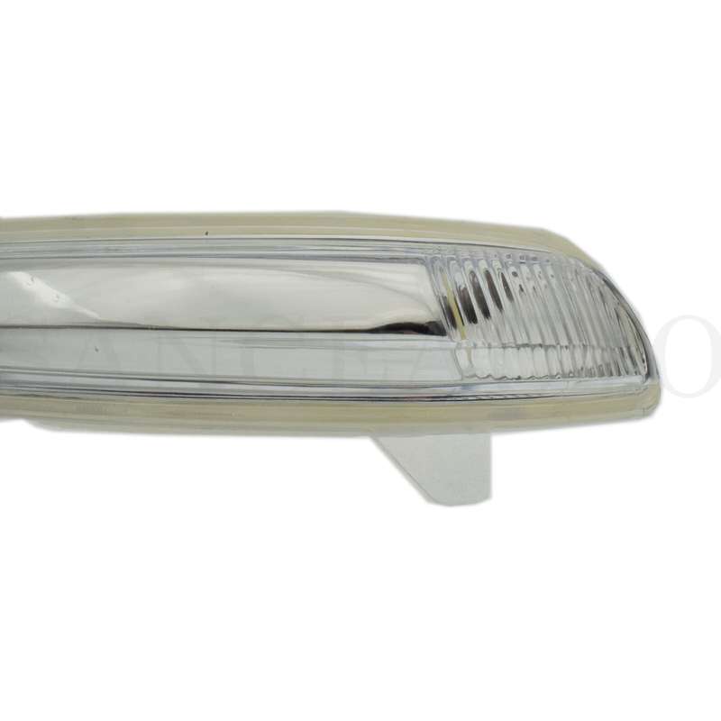 Right Clear Rear View Mirror Lamp Turn Signal Light Lens For Peugeot 208 2012-17