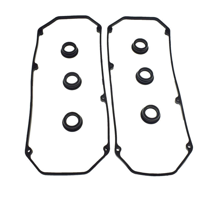 2PCS Valve Cover Gaskets MD303148 For Mitsubishi Montero Galant Eclipse MD198128