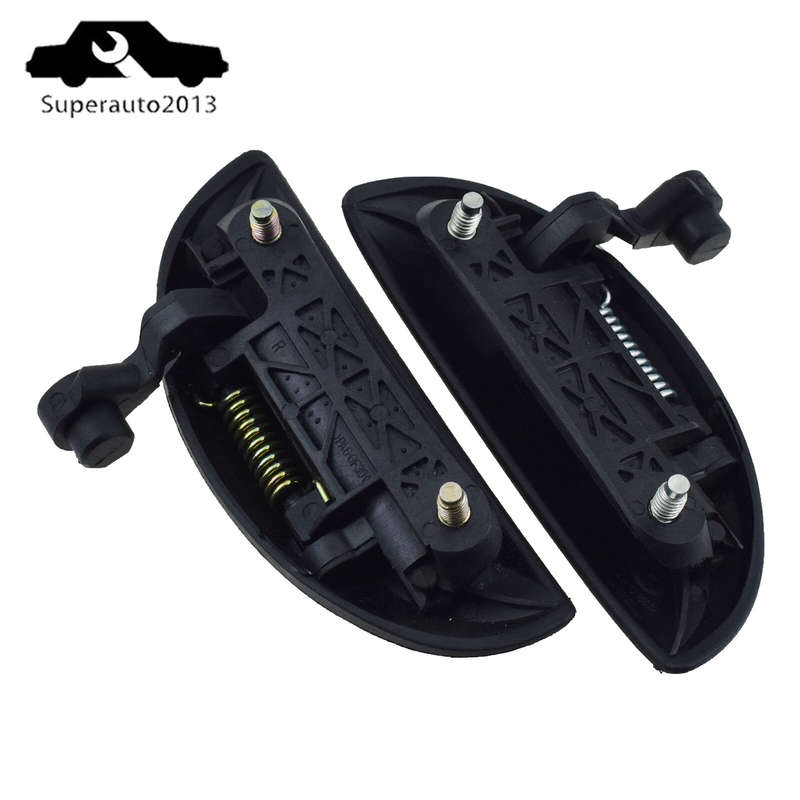4X Front Rear RH LH Outside Door Handle For Toyota Aygo Citroen C1 Peugeot 107