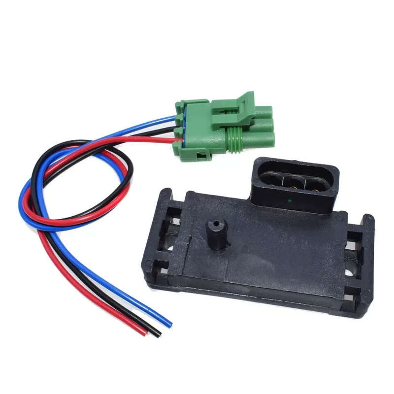 Manifold intake pressure sensor with wire 16137039 For Buick Cadillac Chevrolet