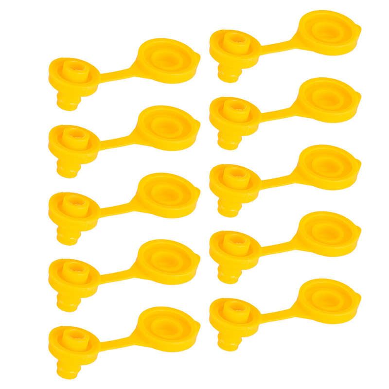 10pcs Versatile Yellow Gas Can Vent Cap Plug for Eagle Chilton Scepter Fuel Cans