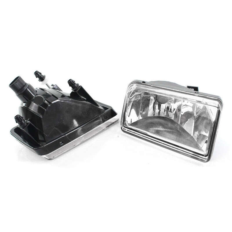 2Pcs Clear Lens Fog Light Lamp Fit for Chevrolet Silverado Suburban Tahoe