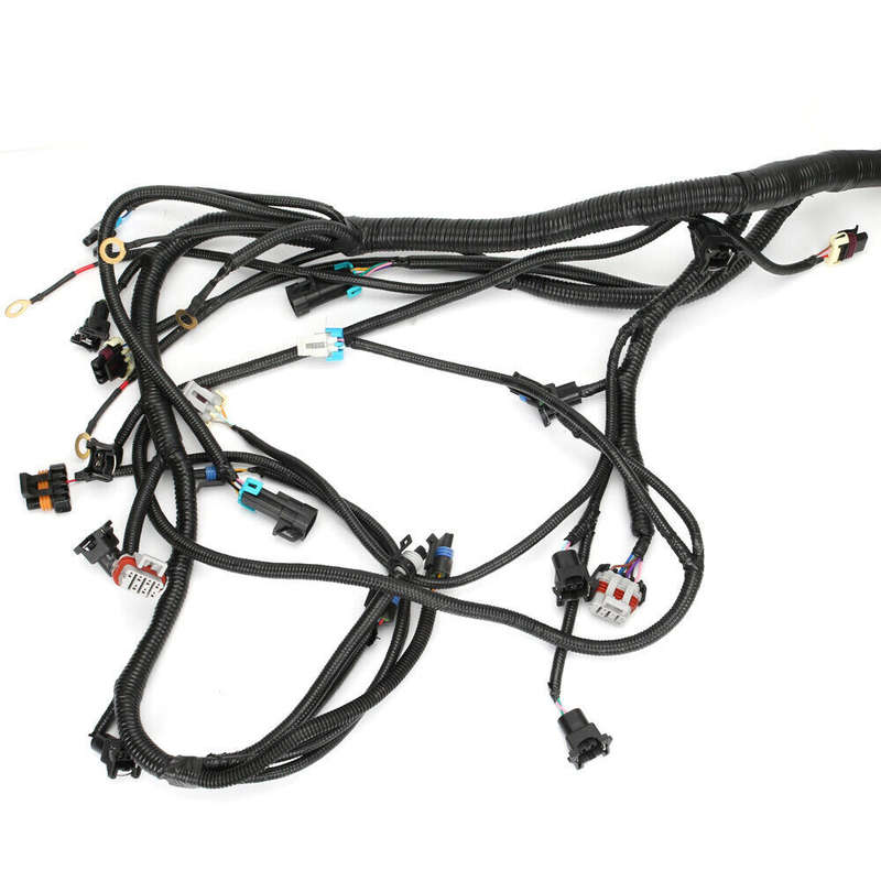 For 97-06 DBC LS1 STAND ALONE HARNESS 4.8 5.3 VORTEC DRIVE BY CABLE LS1-T56 New