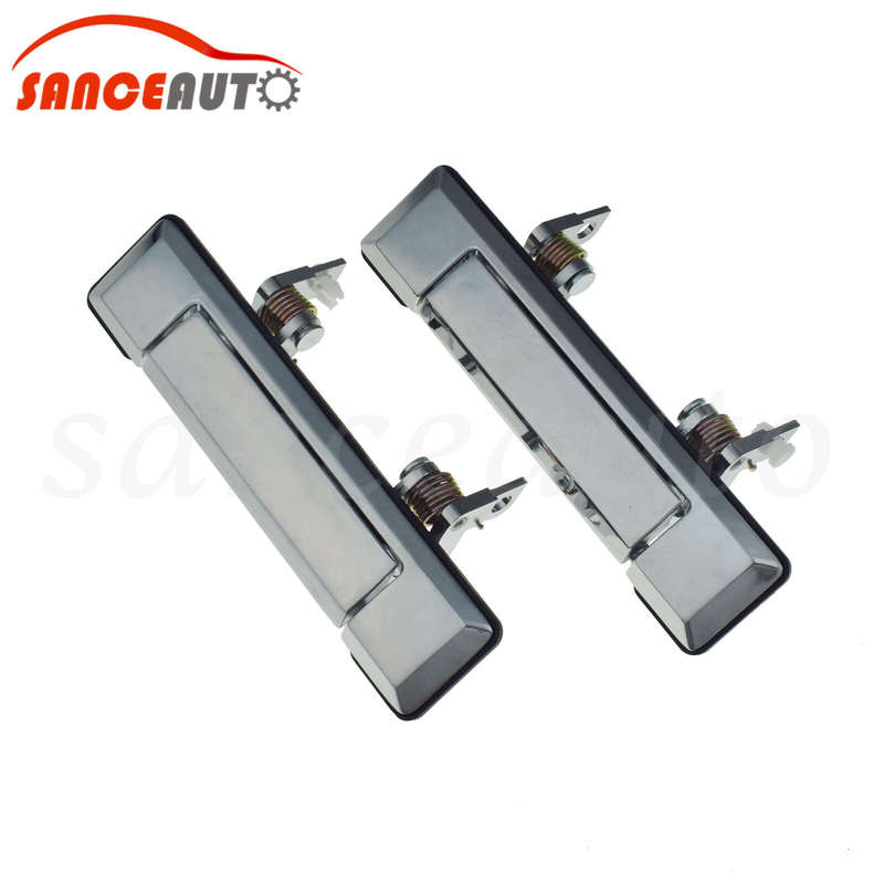Chrome Front Outside Door Handle For Toyota Pickup Hilux 4Runner Land Cruiser