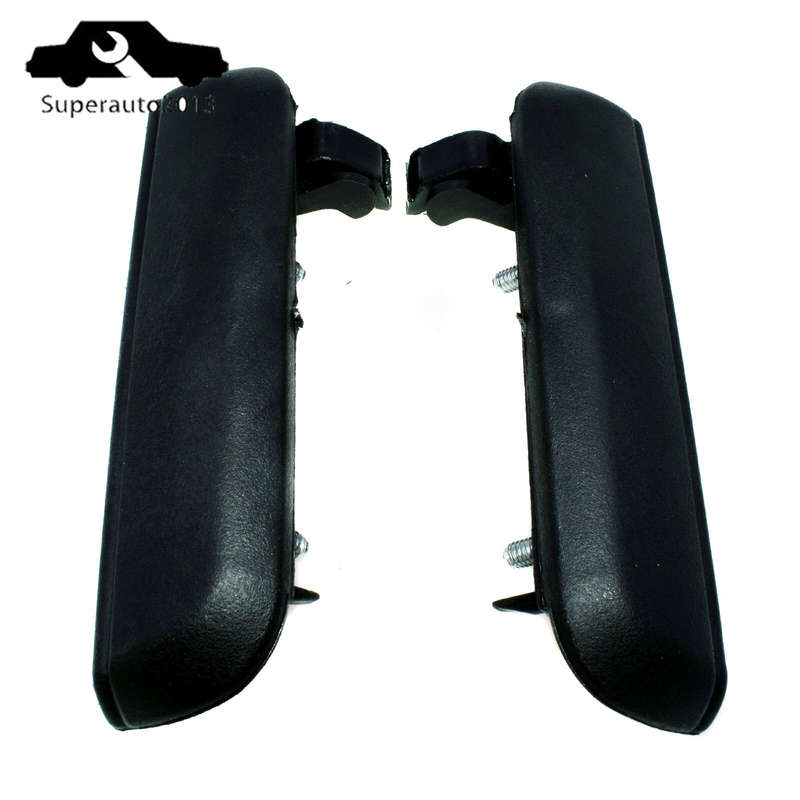 2PCS Outside Rear Left & Right Door Handle For Toyota 1995-98 Tercel 96-98 Paseo