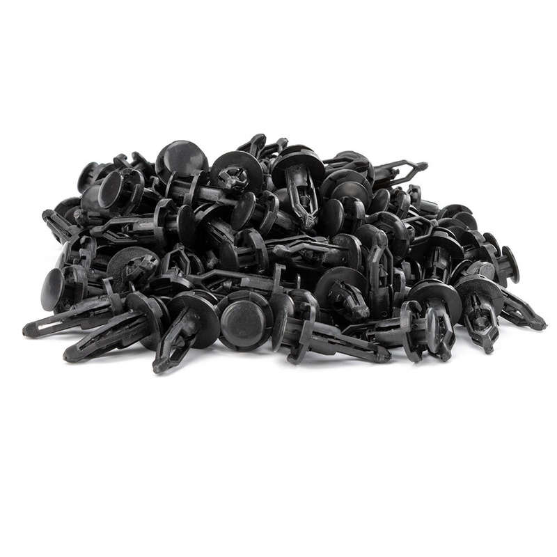 100PCS For Toyota & Lexus Bumper Fender Liner Push Type Retainer Clips Fastener