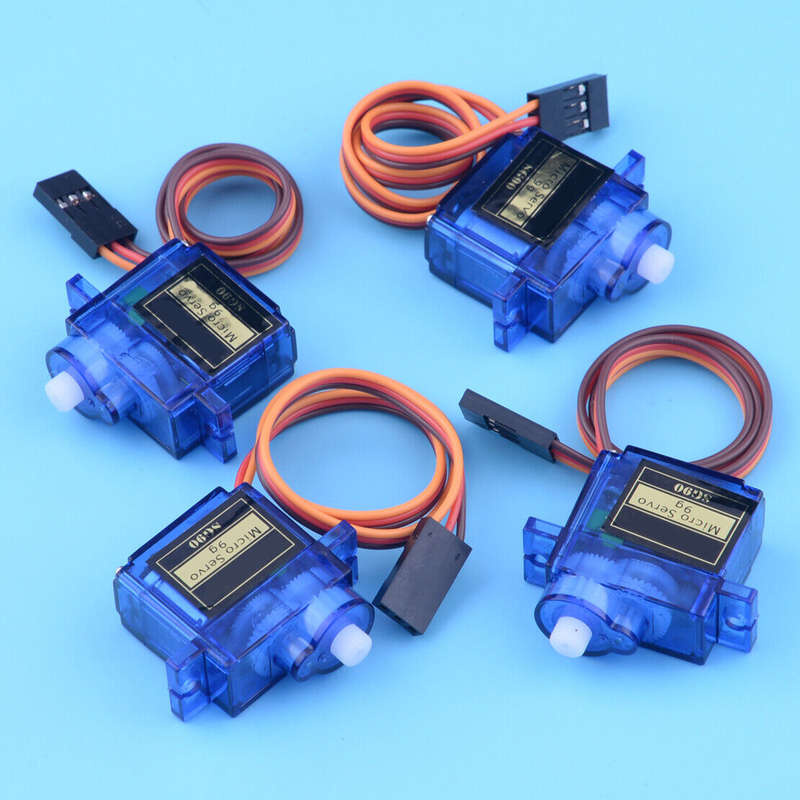 4x SG90 9G Micro Servo Fit For RC Remote Control Robot Helicopter Airplane er