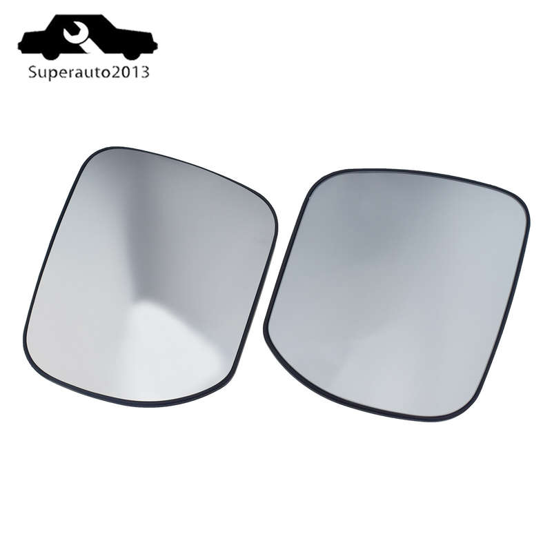 Pair New Left & Right Side Mirror Glass Heated For Suzuki Grand Vitara 2005-2015