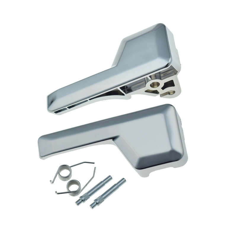 2PCS Left & Right Interior Door Handle Chrome For 2007-11 Ford Edge Lincoln MKX