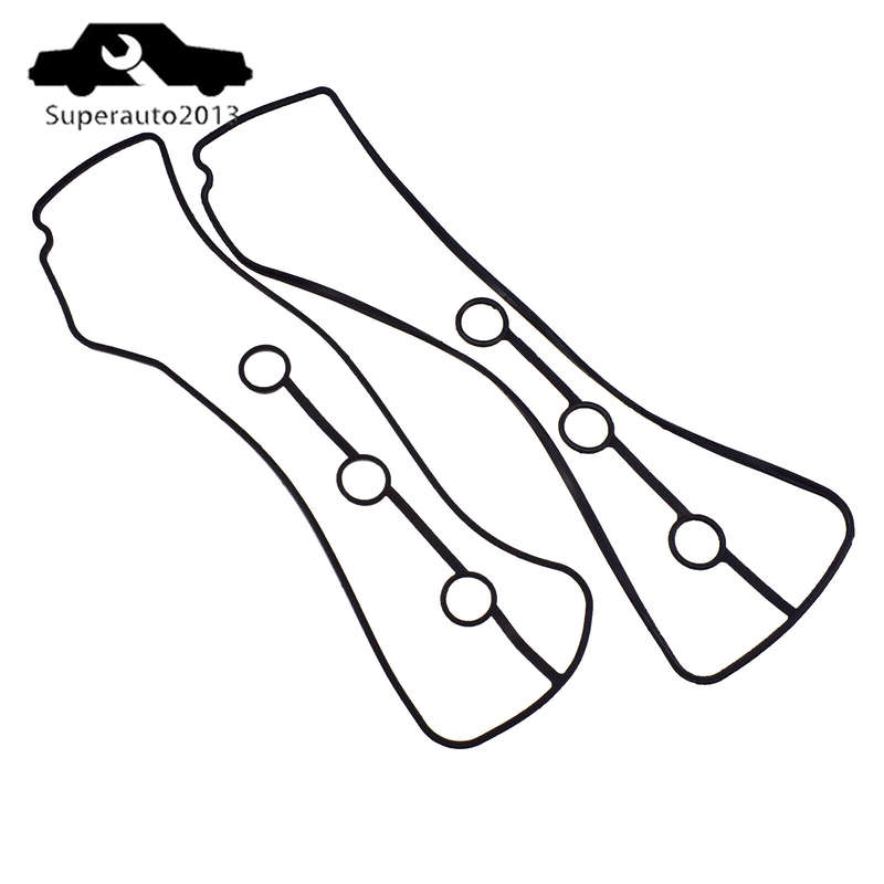 11214-31010 11213-31030 Pair Valve Cover Gaskets For Toyota Prado Hilux Lexus GX