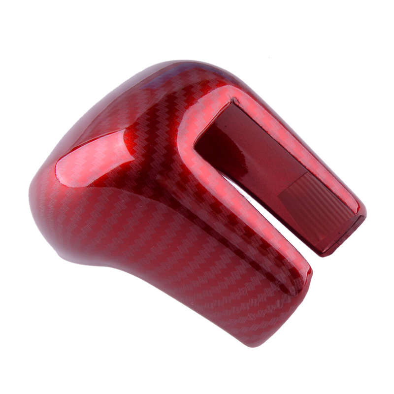 Fit For Honda Civic 10th Carbon Fiber Style Red Gear Lever Shift Knob Cover