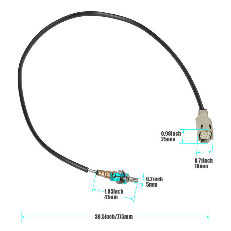 Front O2 Sensor For HA DA Dyna Street Bob Softail Breakout Sportster