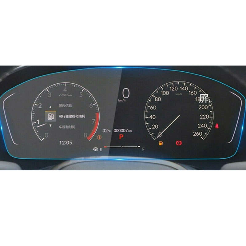 Interior Dashboard Screen Protector Film Trim Fit For Honda Civic 11th e4