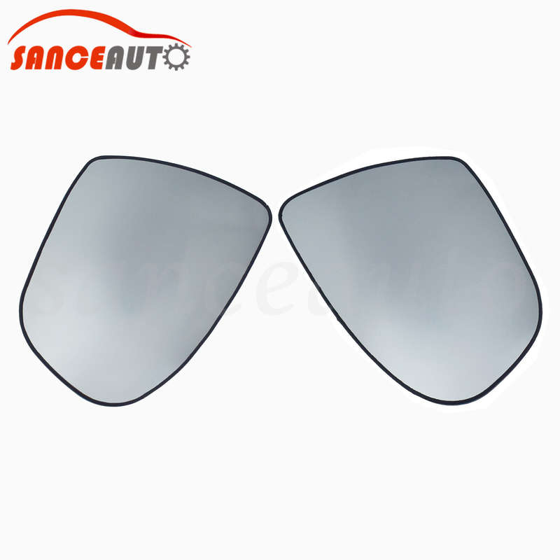 Exterior Mirror Glass W/ Backing Plate Pair Heated LH & RH for Kia Optima 11-16