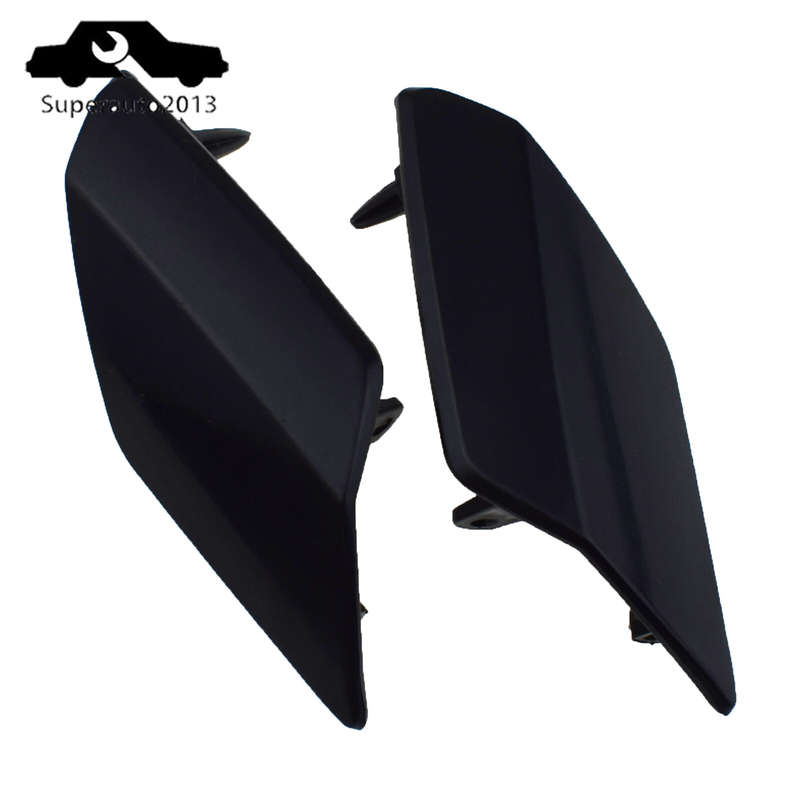 Front LH RH Bumper Headlight Washer Nozzle Cover Cap For VW Golf 6 R MK6 2009-13