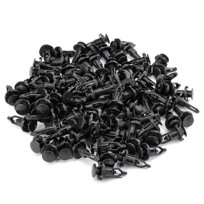 100PCS For Toyota & Lexus Bumper Fender Liner Push Type Retainer Clips Fastener