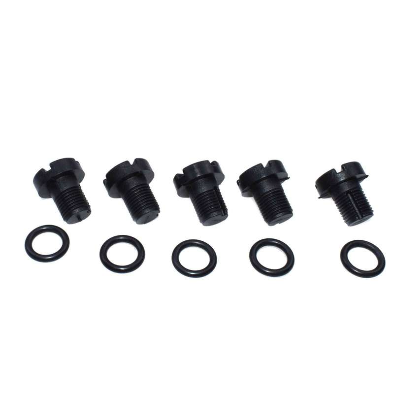 5PCS Radiator Overflow Coolant Bottle Expansion Tank Bleed Screw For BMW E30 E36