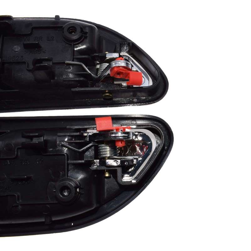 Rear Left Right Inside Interior Door Handle Chrome for 1994-1997 Honda Accord