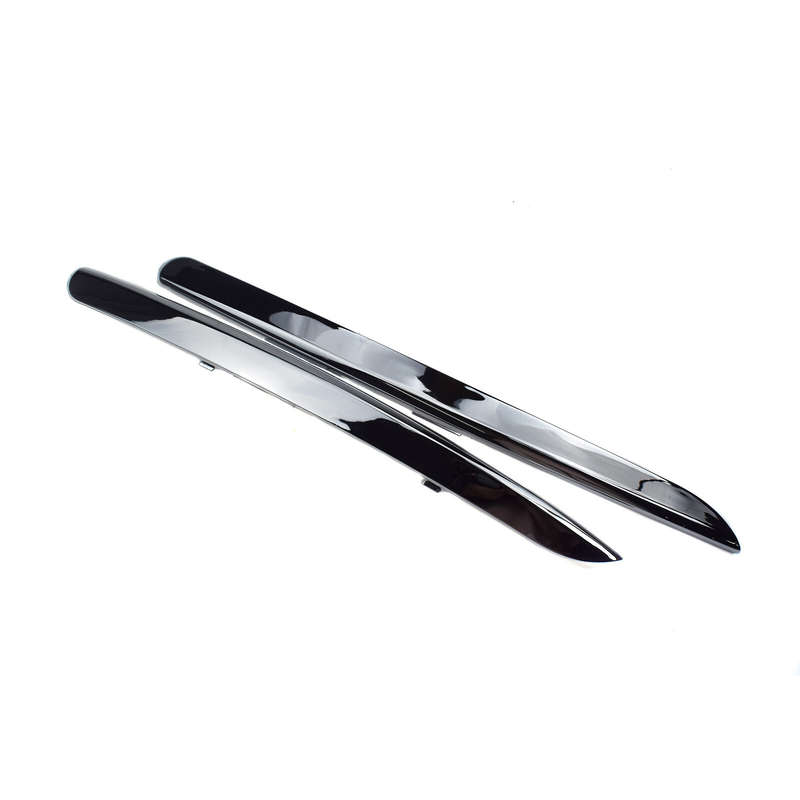 2PCS Front Left & Right Bumper Trim Molding Chrome For 2011-16 Kia Sportage New
