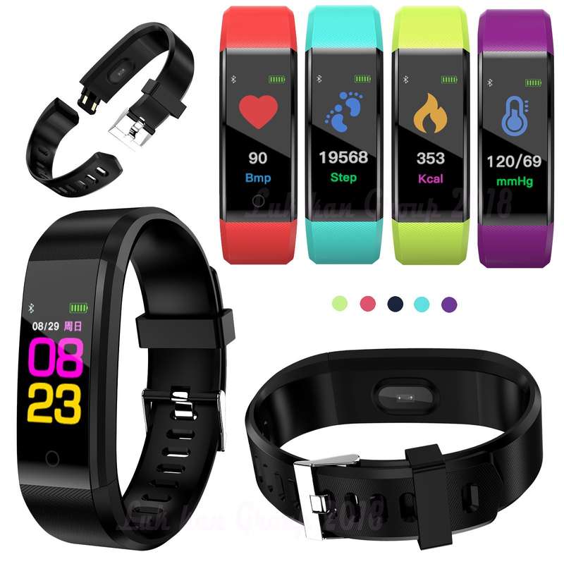 Smart Sports Watch - Activity Sleep Tracker Heart Rate Fitness Pedometer Bracelet Smart Watch