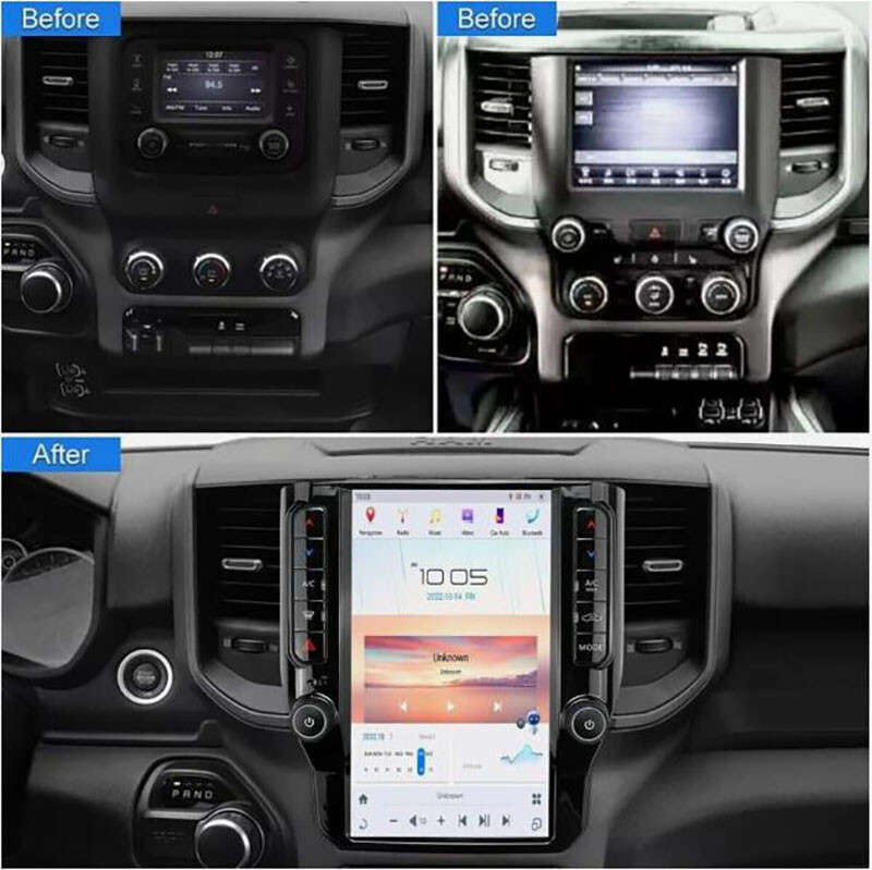 For Dodge RAM 1500 2500 3500 11.8"Car GPS Navigation Headunit Radio Stereo 4+64G