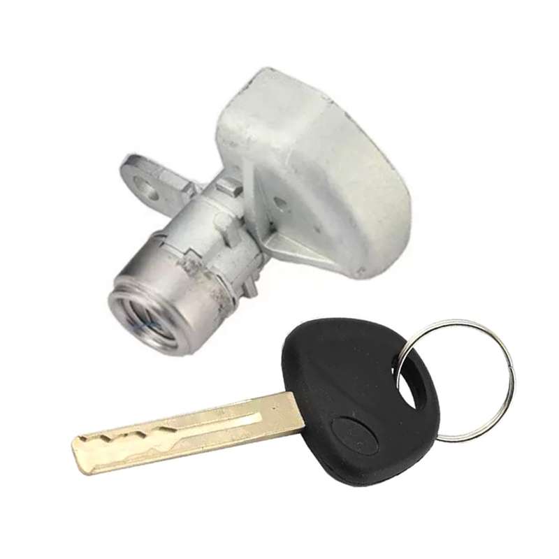 Front Left Door Lock Cylinder with Key Fit for Hyundai Tucson 2015-21