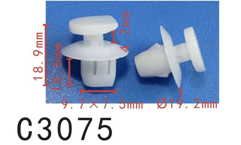 50pcs Fit Nissan Tail Lamp Assembly Clip 26398-ED000 - Autobahn88