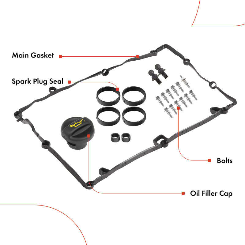 Engine Cylinder Head Top Valve Cover For BMW N13 F20 F30 Cylinder Head Cover