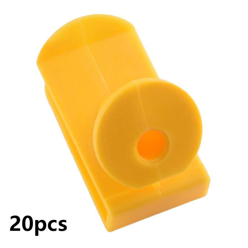 20 pcs Underbody Fastening Clip Fit For Smart Fortwo Parts Replacement Yellow