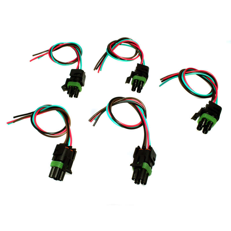 5pcs For GM Idle Air Control Valve Connector Pigtail 1985-95 IAC Valve 12085506
