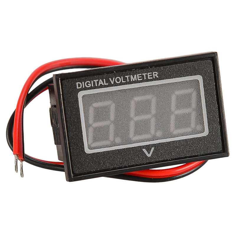 Digital Voltmeter Battery Gauge Fit for GolfCart Club Car Precedent 2004 to 2011