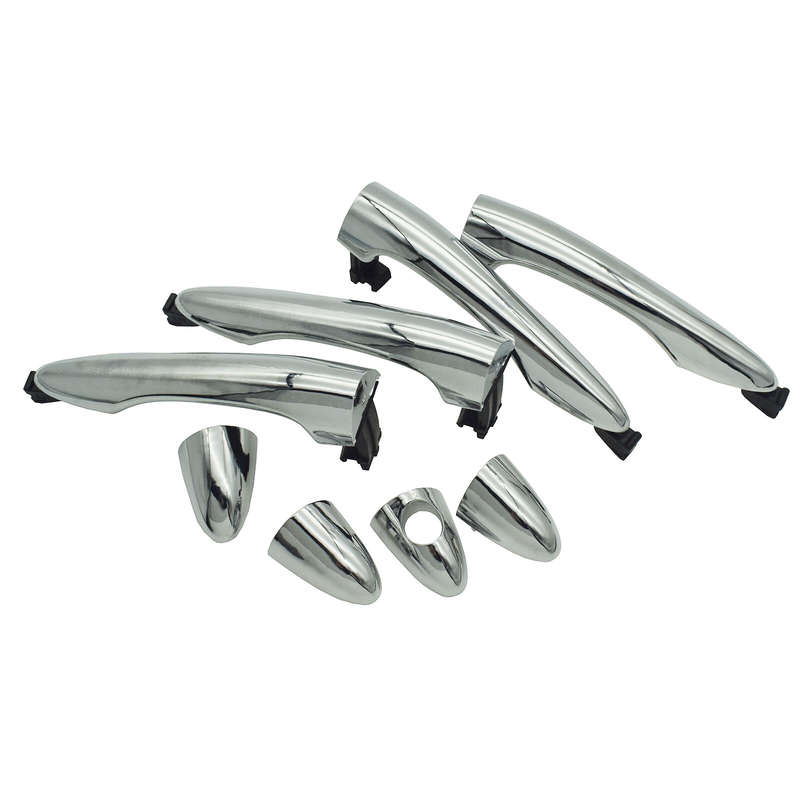 4Pcs Exterior Door Handles Chrome Front Rear Left Right For Kia Sportage 2011-16