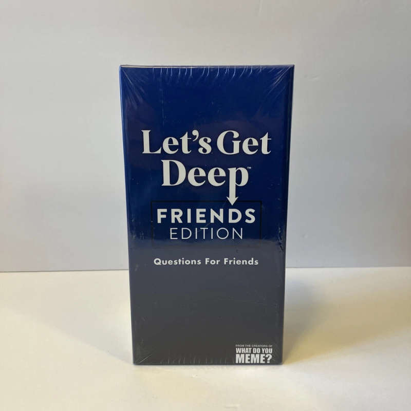 Let Get Deep Friends Edition The Party Game Full of Engaging Questions!